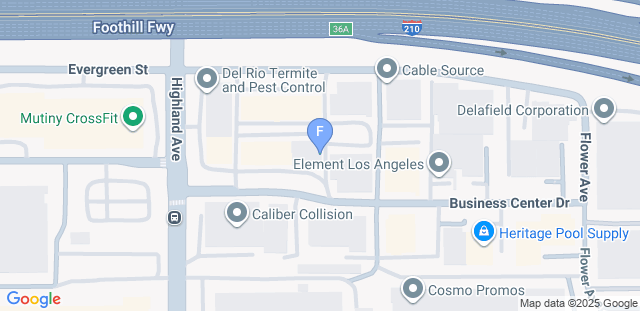 Map to Fearless Fitness Academy