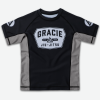 Classic Gray Rank Short-Sleeve Rashguard (Teen) Photo 1