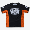 Classic Orange Rank Short-Sleeve Rashguard (Teen) Photo 1