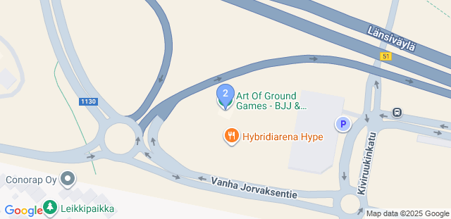 Map to ART OF GROUND GAMES KIVENLAHTI