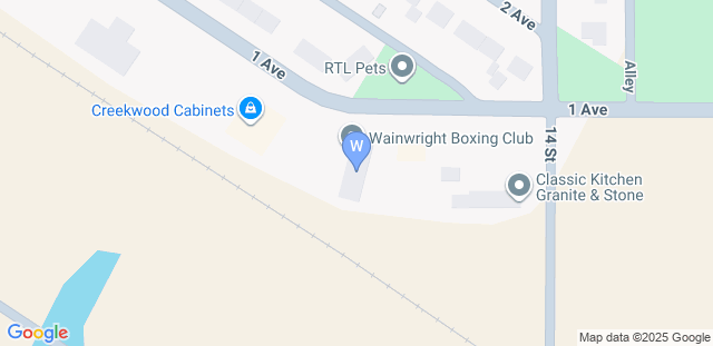 Map to Wainwright Boxing Club