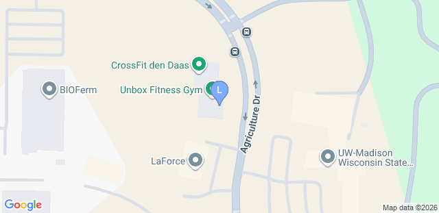 Map to LVLUP Martial Arts - East Madison