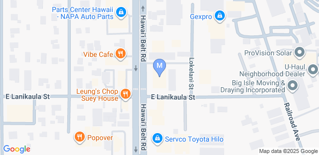 Map to Mission Ohana Muay Thai