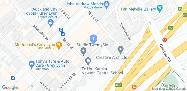 Map to Team Hardcore Thaiboxing