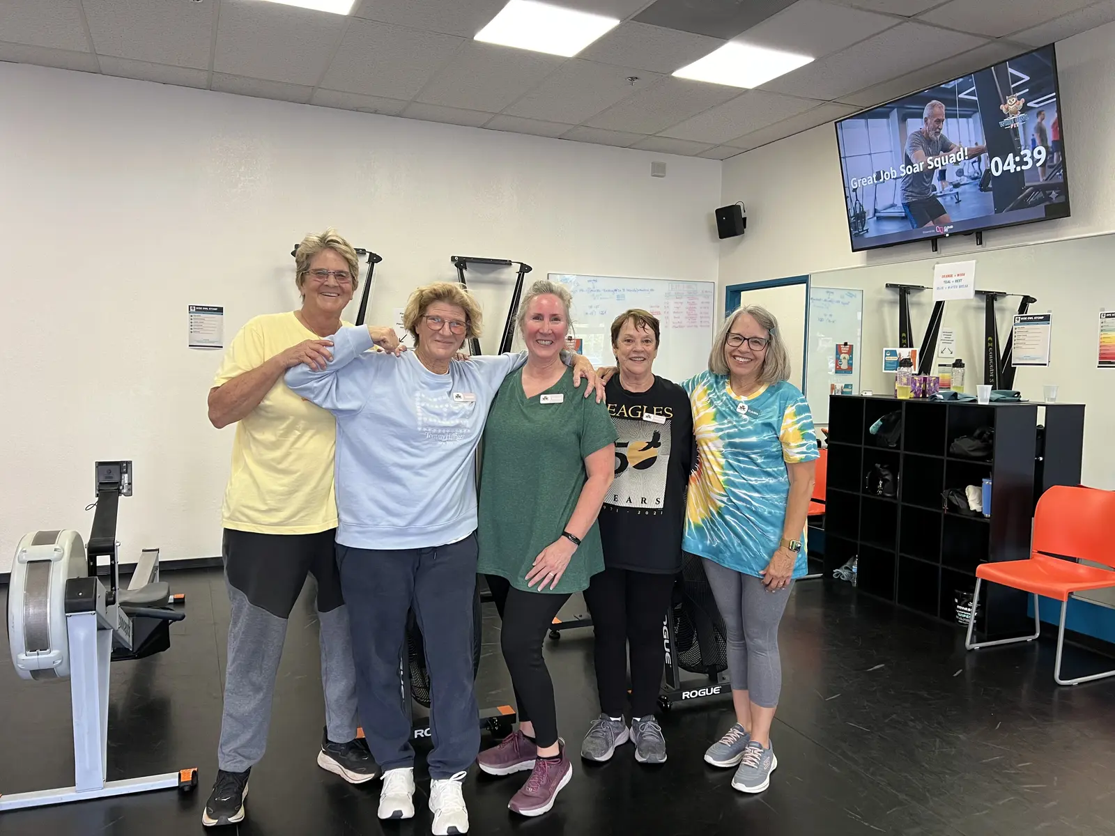 Strength training at Wise Owl Fit