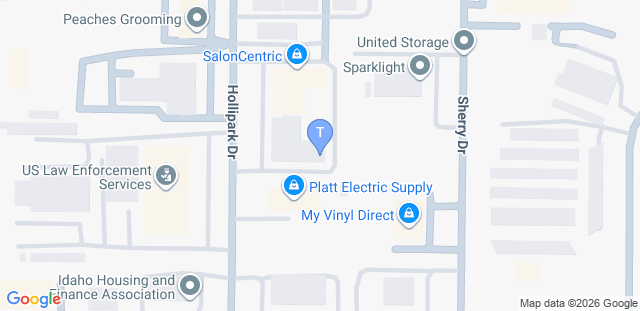 Map to The Arena by Odyssey Athletics