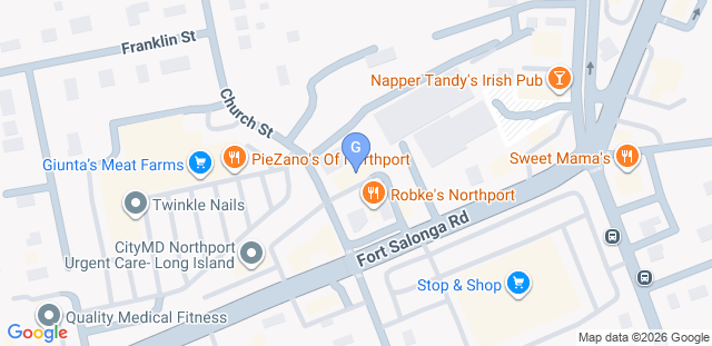 Map to Gladiator Fitness