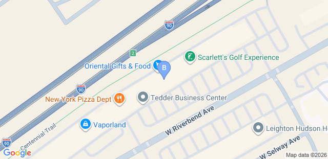 Map to Breakthrough Family Academy of Martial Arts