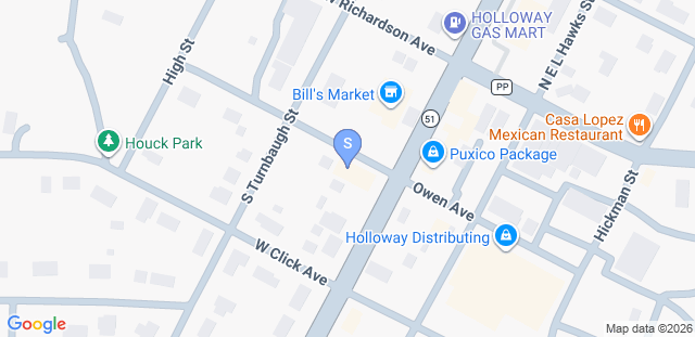 Map to Small Town Fitness 