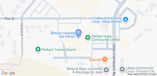 Map to Perham Area Taekwondo & Hapkido