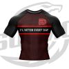 Jiu-Jitsu Rash Guard, First Degree, Short Sleeve, V01, 03.2026 Photo 1