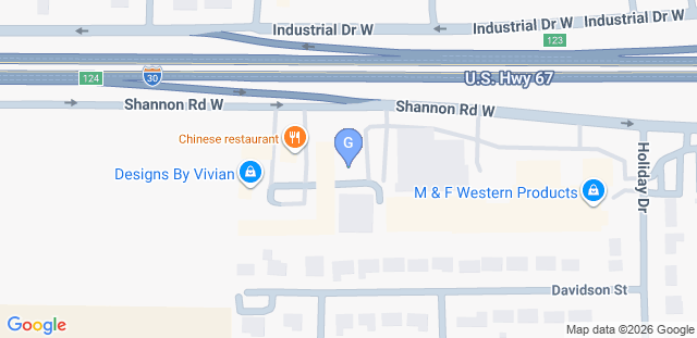 Map to Grit and Grace Fitness