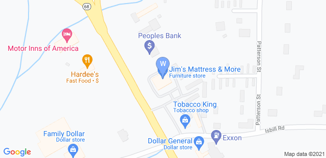 Map to Wolves Den Mixed Martial Arts