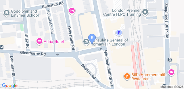 Map to Roger Gracie Academy