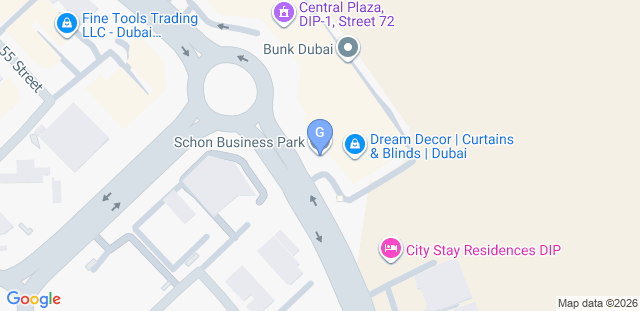 Map to GFTEAM Dubai