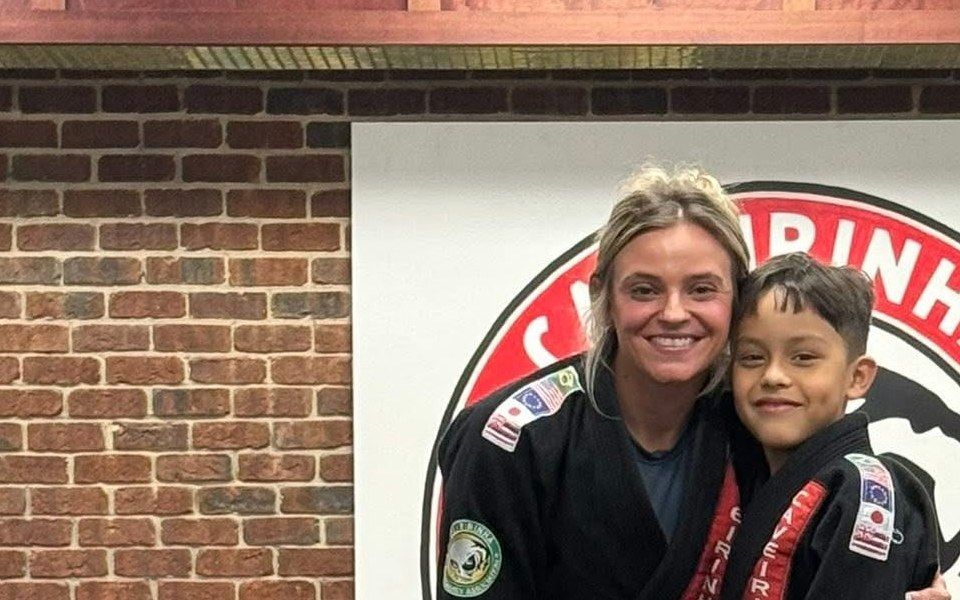 Coach Brittany Eller, kids jiu-jitsu coach at CJJF North Carolina