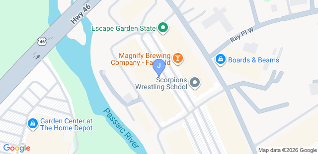 Map to Judo Kai of Fairfield