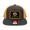 01 - Alchemy MMA Charcoal/Gold Seven-Panel Hat Photo 1