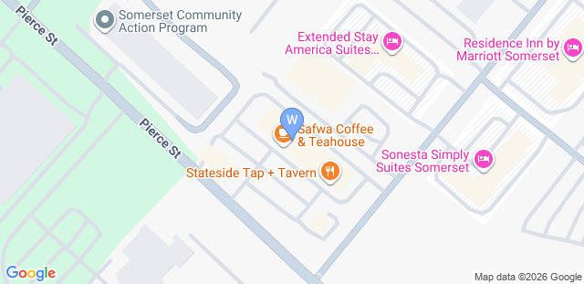 Map to WARRIOR MARTIAL ARTS SOMERSET