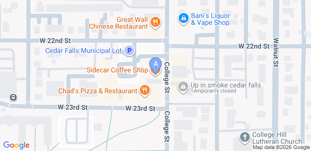 Map to ALIGN Cedar Falls