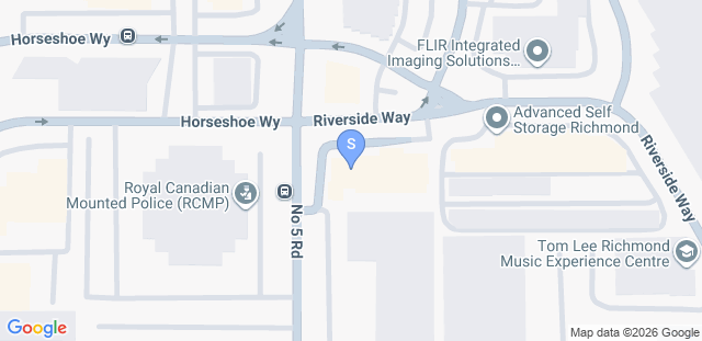 Map to Shaolin Temple Of Canada 