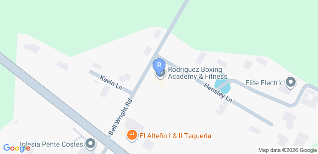 Map to Rodriguez Boxing Academy