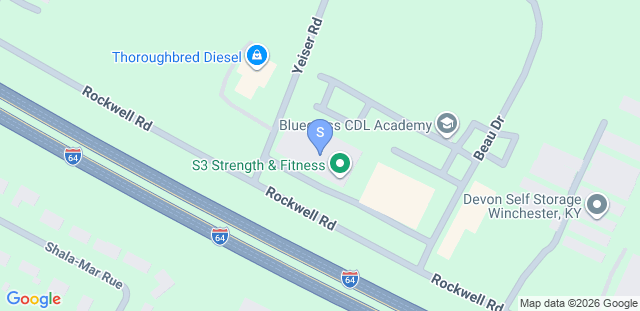 Map to S3 Strength and Fitness
