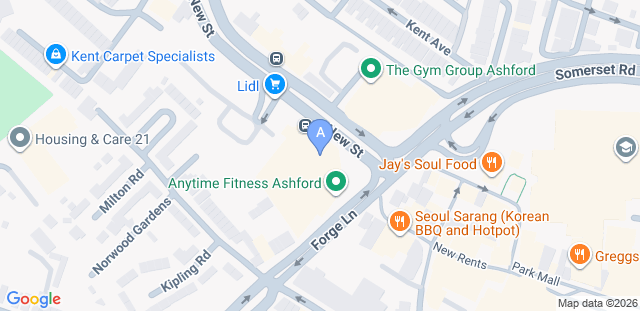 Map to Ascend Jiu Jitsu