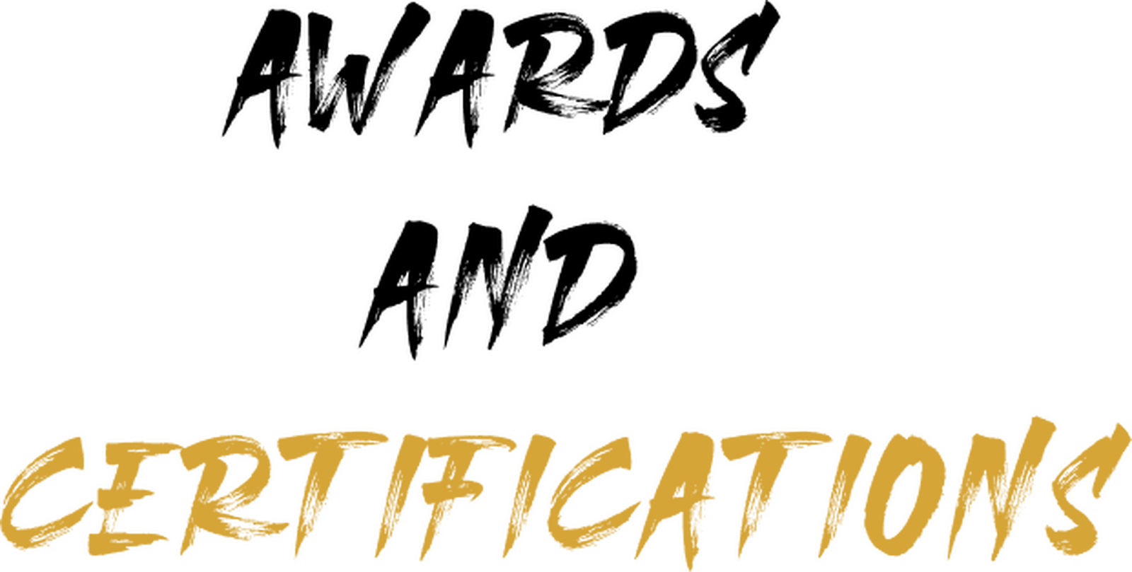 Awards and certifications