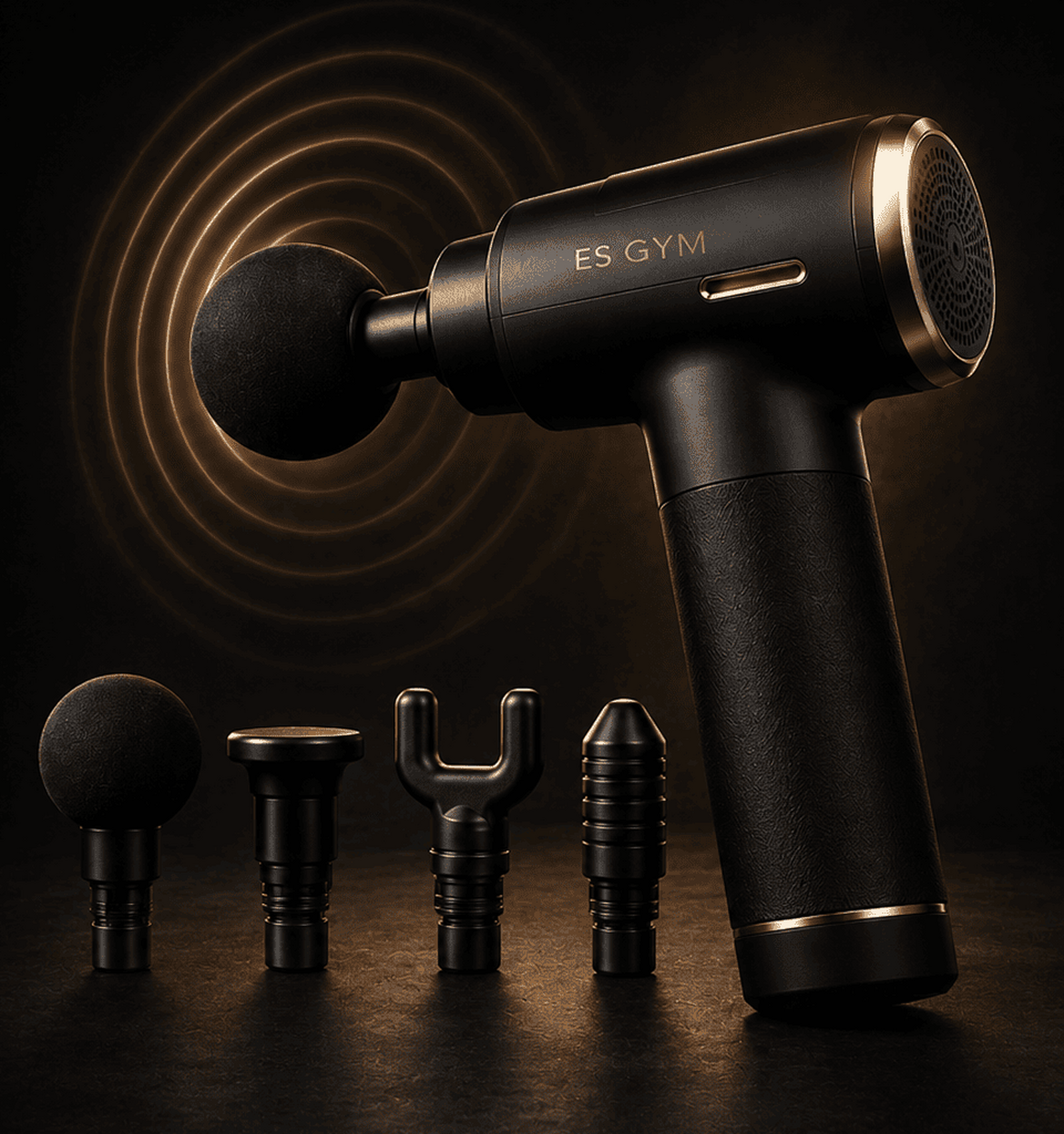 Massage gun therapy device