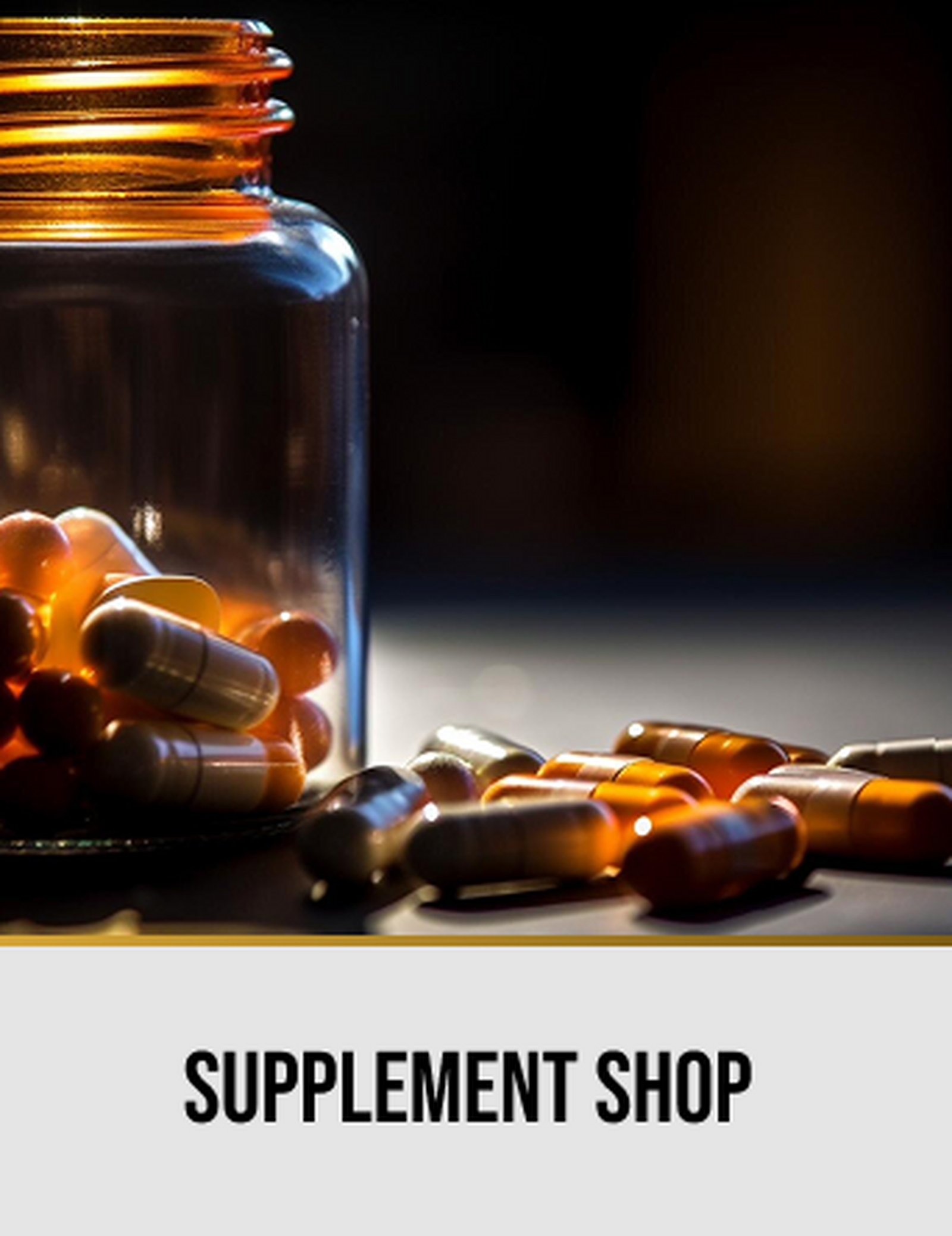 Supplement shop