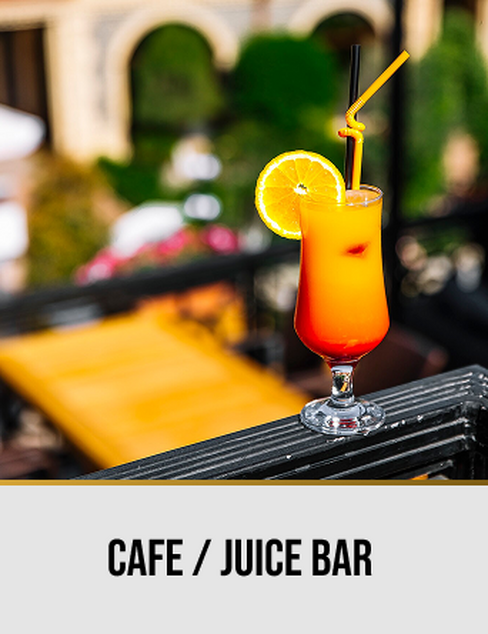 Cafe and juice bar