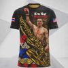 Kru Nat Muay Thai Full-Wrapped Design T-Shirt (Sleeved & Sleeveless) Photo 1