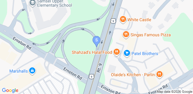 Map to Satori Academy Parlin