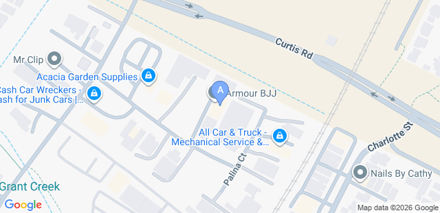 Map to Armour Brazilian Jiujitsu