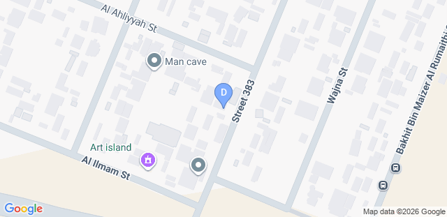 Map to Delariva Jiu Jitsu -Al Reem