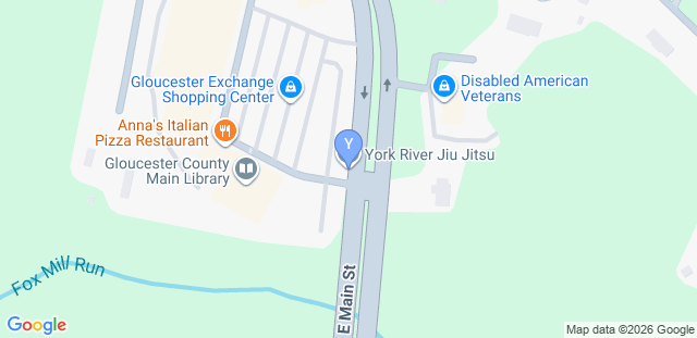 Map to York River Jiujitsu