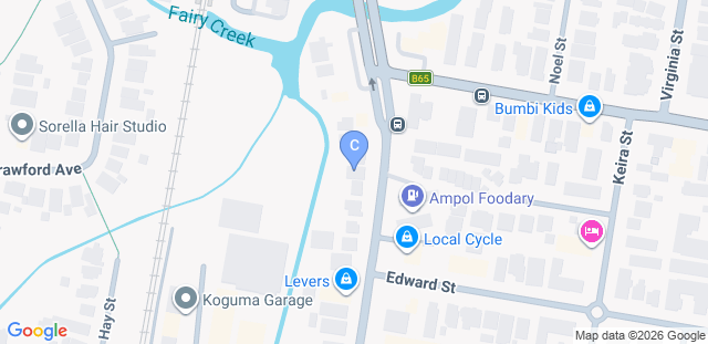 Map to Chama Martial Arts 