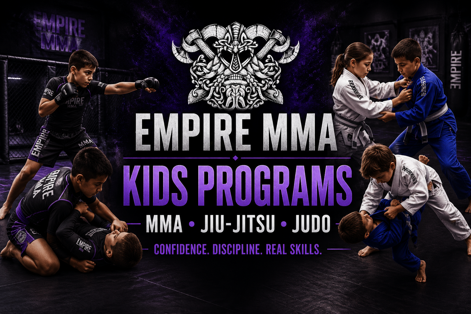 Empire MMA Kids Programs - Kids MMA, Kids Jiu-Jitsu, and Kids Judo