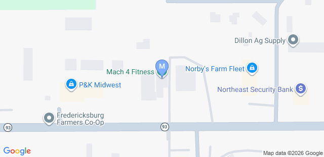Map to Mach 4 Fitness