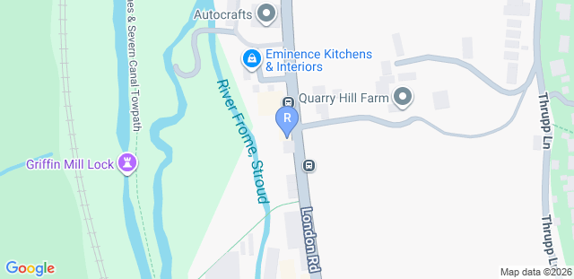 Map to Range Martial Arts stroud
