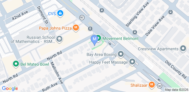 Map to Movement - Belmont, CA 