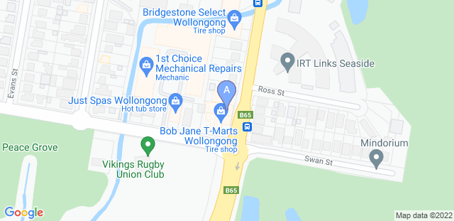 Map to Adapt Martial Arts & Boxing Academy