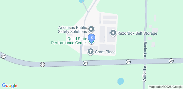 Map to Slugger Strength - Bentonville