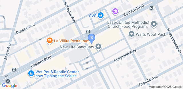 Map to Baltimore Brazilian Jiu Jitsu