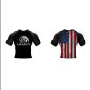 *New Logo & flag Jiu-Jitsu rash guard Photo 1