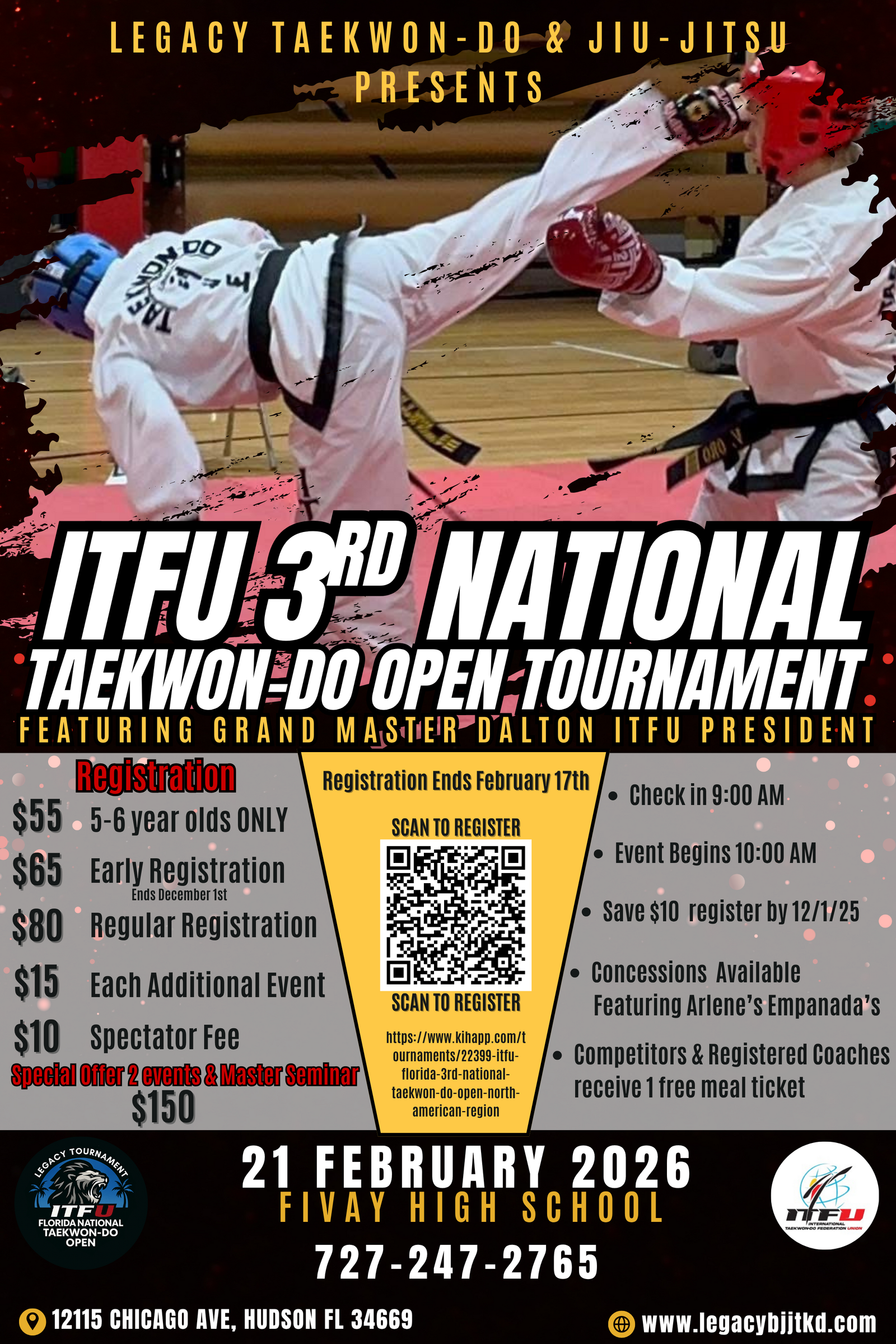 https://www.kihapp.com/tournaments/22399-itfu-florida-3rd-national-taekwon-do-open-north-american-region