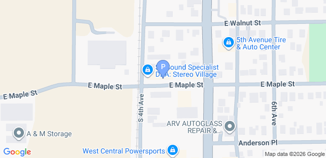 Map to Peoria Athetic Club-Canton
