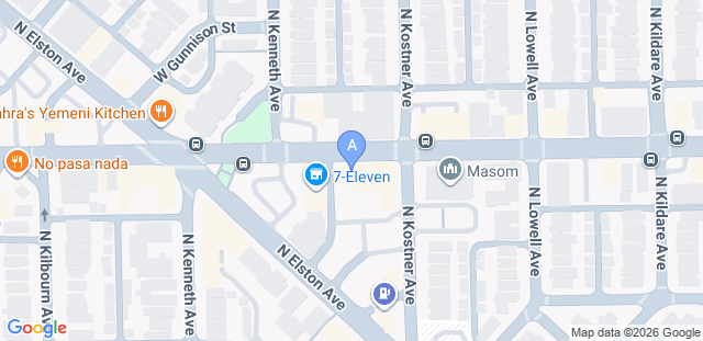 Map to Artistic Jiu Jitsu School 