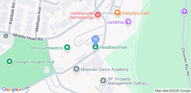 Map to Headland Strength + Performance